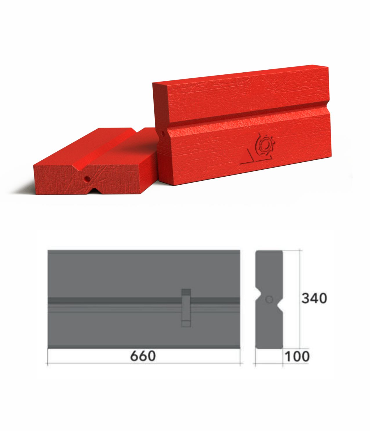 Расходники. Била роторных дробилок - МКЗ №1